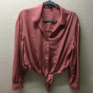 Donated. Long sleeve blouse, Express